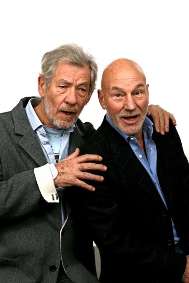 SIR IAN MCKELLEN CASARÁ A SIR PATRICK STEWART