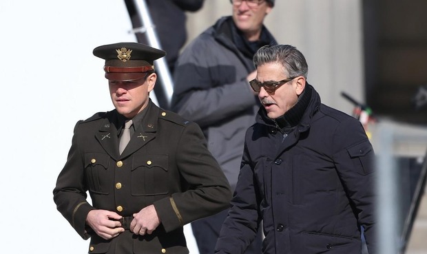 GEORGE CLOONEY RUEDA EN BERLÍN 'THE MONUMENTS MEN' (IMAGENES)