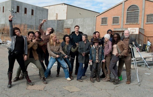 EL GRUPO DE 'THE WALKING DEAD'