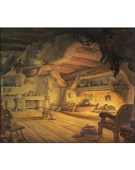 FONDO DE CLAUDE COATS PARA 'PINOCHO' DE DISNEY. IMPRESIONANTE