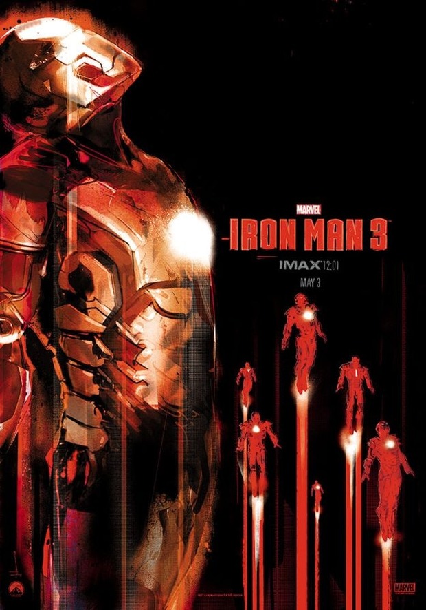 'IRON MAN 3' POSTER IMAX
