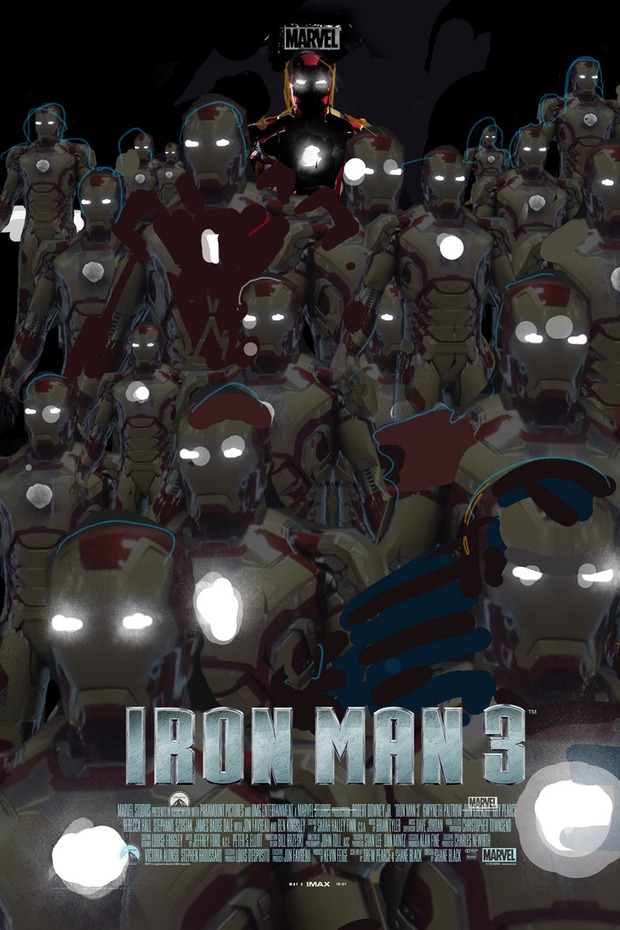 'IRON MAN 3' IMAX POSTER 4/9