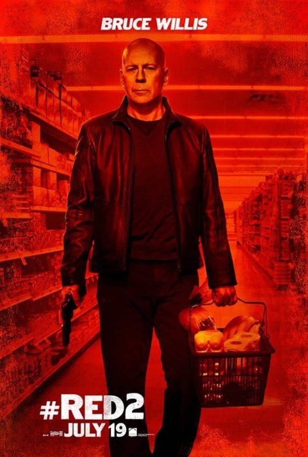 'RED 2' POSTER DE PERSONAJES 1/6