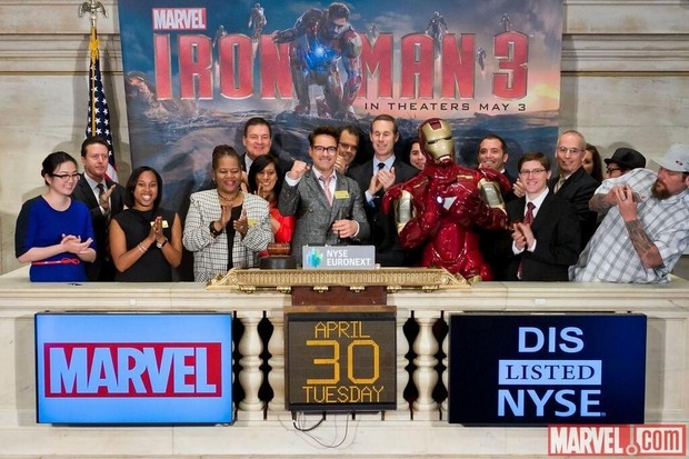 IRON MAN EN LA BOLSA DE NUEVA YORK