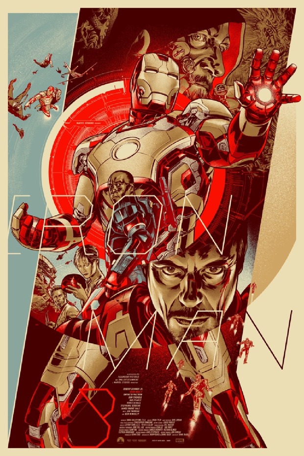 'IRON MAN 3' POSTER DE MONDO