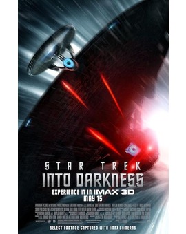 'STAR TREK INTO DARKNESS' POSTER IMAX 3D
