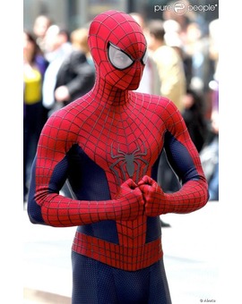 VIDEO CORTISIMO EN EL RODAJE DE 'AMAZING SPIDER-MAN 2'