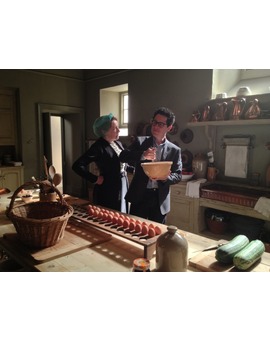 J.J.ABRAMS VISITA EL SET DE 'DOWNTON ABBEY'