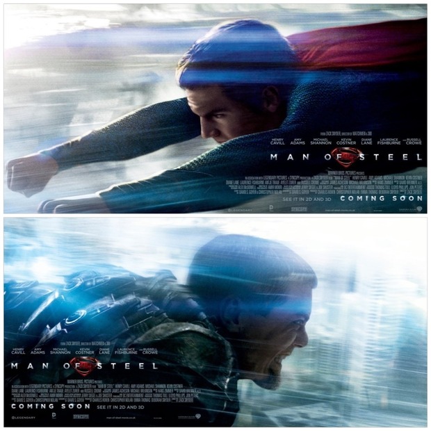 'MAN OF STEEL' DOS POSTERS MÁS
