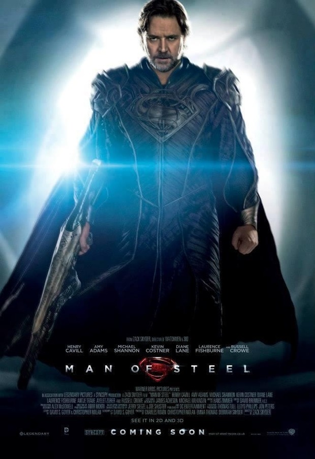 'MAN OF STEEL' AHORA UN POSTER DE JOR-EL