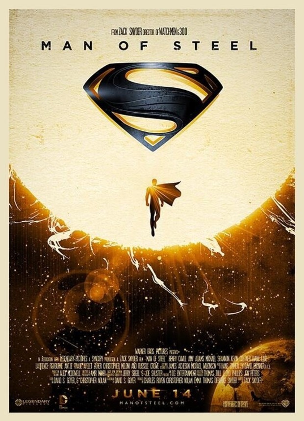 'MAN OF STEEL'. POSTER, POSTER