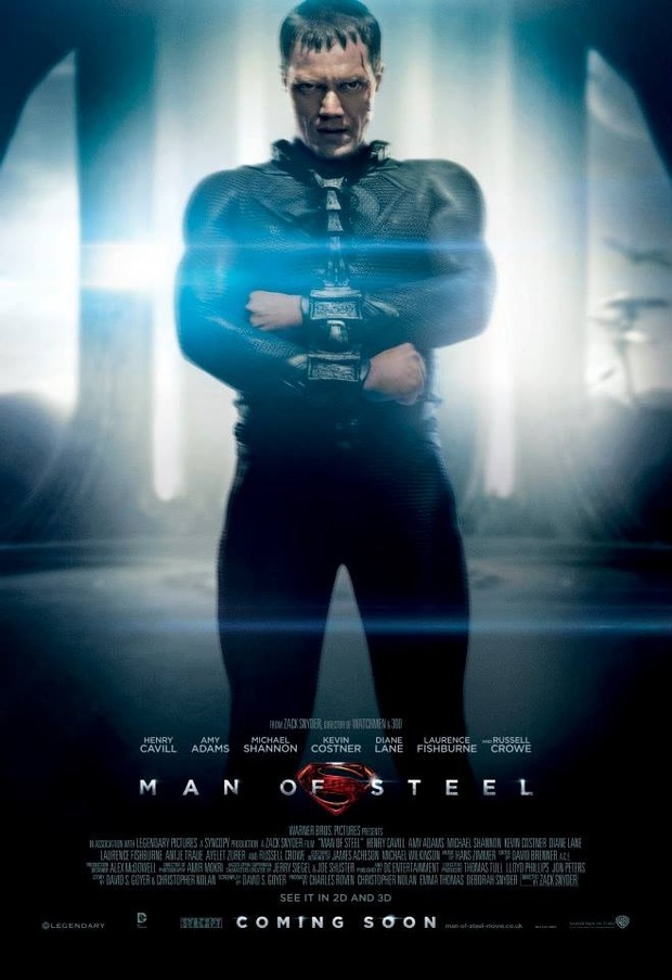 'MAN OF STEEL' POSTER DEL GENERAL ZOD