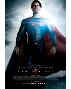 'MAN OF STEEL' POSTER DE SUPERMAN