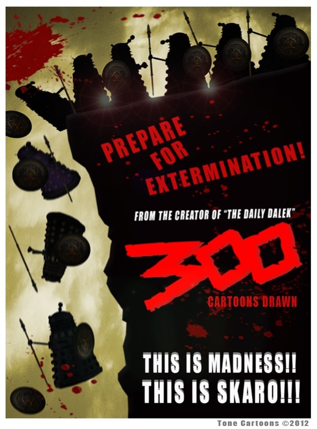 LOS DALEKS INVADEN POSTERS 1/15
