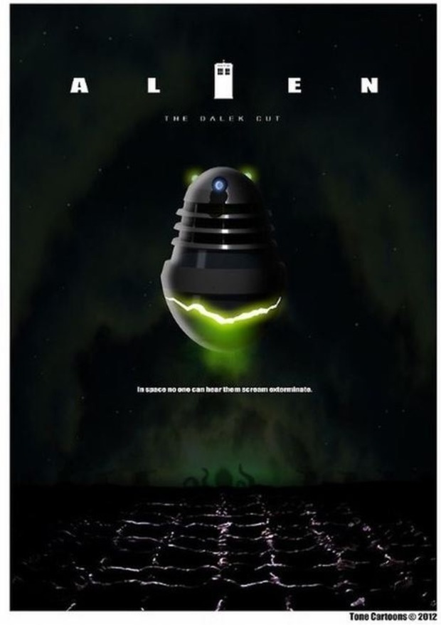 LOS DALEKS INVADEN POSTERS 2/15