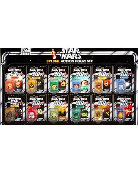 FIGURAS ANGRY BIRDS STAR WARS DE HASBRO EXCLUSIVAS PARA LA COMIC-CON 2013 DE SAN DIEGO ($24,99)