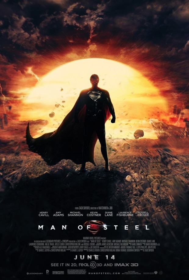 'MAN OF STEEL' NUEVO POSTER ¿SERÁ EL ÚLTIMO?