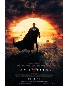 'MAN OF STEEL' NUEVO POSTER ¿SERÁ EL ÚLTIMO?