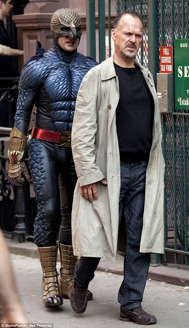 RODAJE DE 'BIRDMAN' DE ALEJANDRO GONZÁLEZ IÑARRITU CON MICHAEL KEATON EN NUEVA YORK