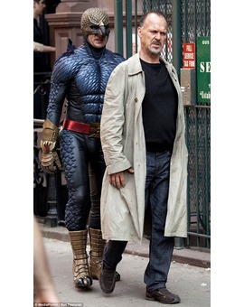 RODAJE DE 'BIRDMAN' DE ALEJANDRO GONZÁLEZ IÑARRITU CON MICHAEL KEATON EN NUEVA YORK