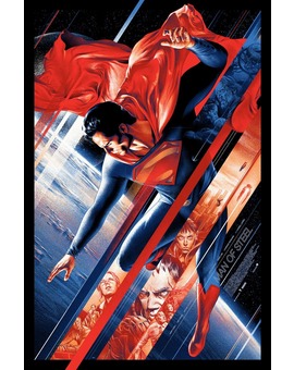 'MAN OF STEEL' POSTER DE MARTIN ANSIN Y KEN TAYLOR (MONDO POSTER) 1/2