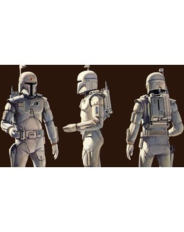 VIDEO TEST DE 1978 DE BOBA FETT CON LA ARMADURA BLANCA