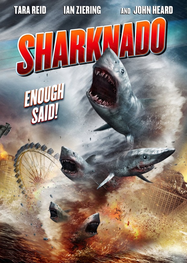 'SHARKNADO' TRAILER, VISIONAR BAJO VUESTRA RESPONSABILIDAD