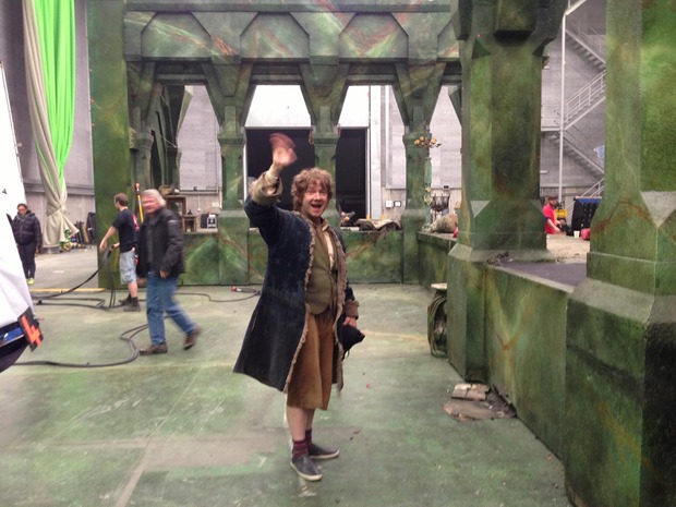 MARTIN FREEMAN HA TERMINADO SU PARTICIPACIÓN EN 'EL HOBBIT'. BILBO BOLSÓN ABANDONA LA TIERRA MEDIA