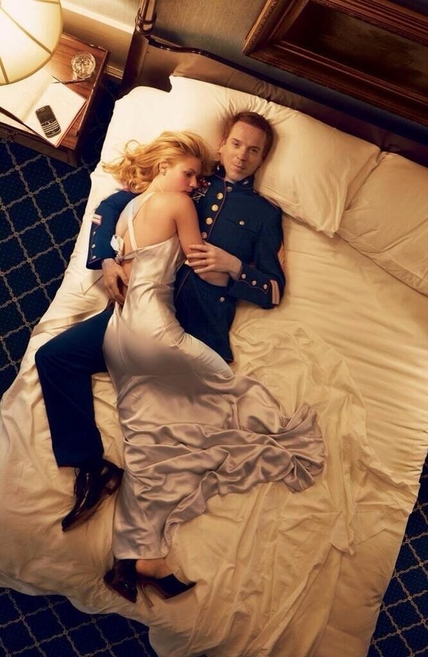 CLAIRE DANES Y DAMIAN LEWIS POR ANNIE LEIBOVITZ PARA "VOGUE"