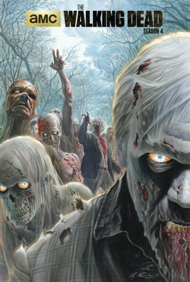 'THE WALKING DEAD' POSTER DE ALEX ROSS PARA LA COMIC-CON