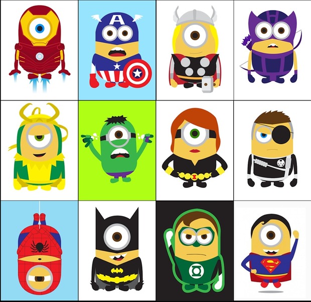 MINIONS SUPERHÉROES
