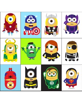 MINIONS SUPERHÉROES