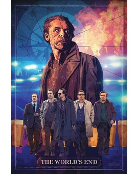 ' THE WORLD'S END' POSTER DE TOMMY LEE EDWARDS