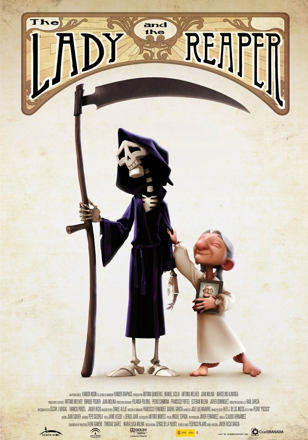 'THE LADY AND THE REAPER' (LA DAMA Y LA MUERTE) CORTO DE JAVIER RECIO GRACIA