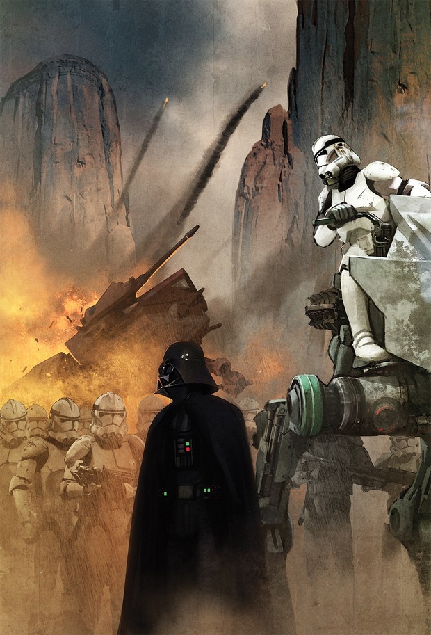'STAR WARS' DE BENJAMIN CARRÉ