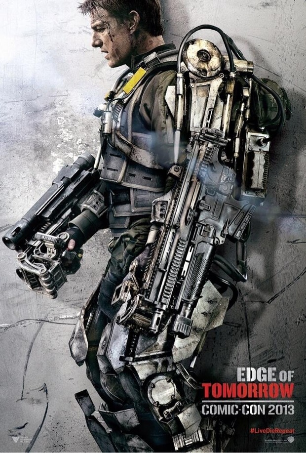 'EDGE OF TOMORROW' POSTER DE TOM CRUISE