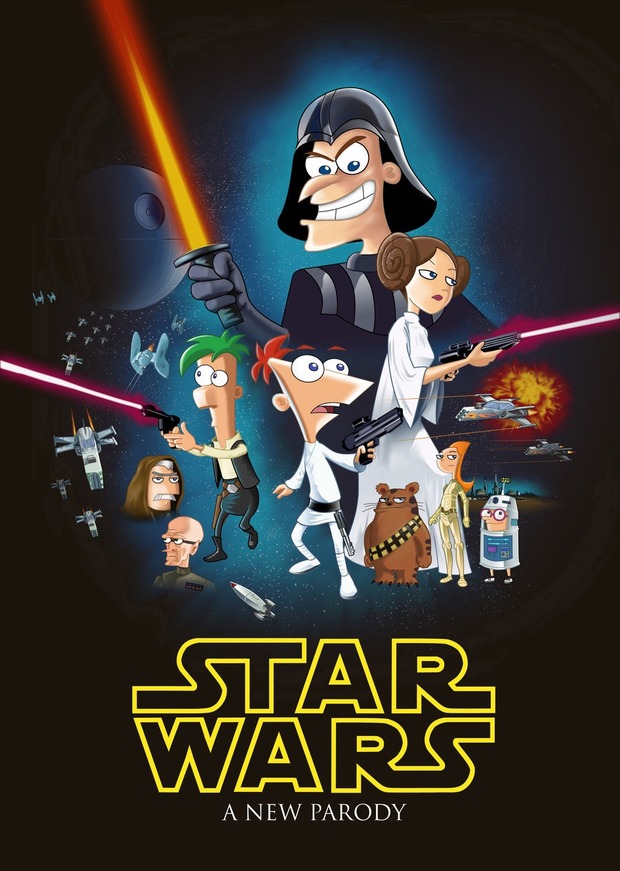 STAR WARS Y PHINEAS & FERB