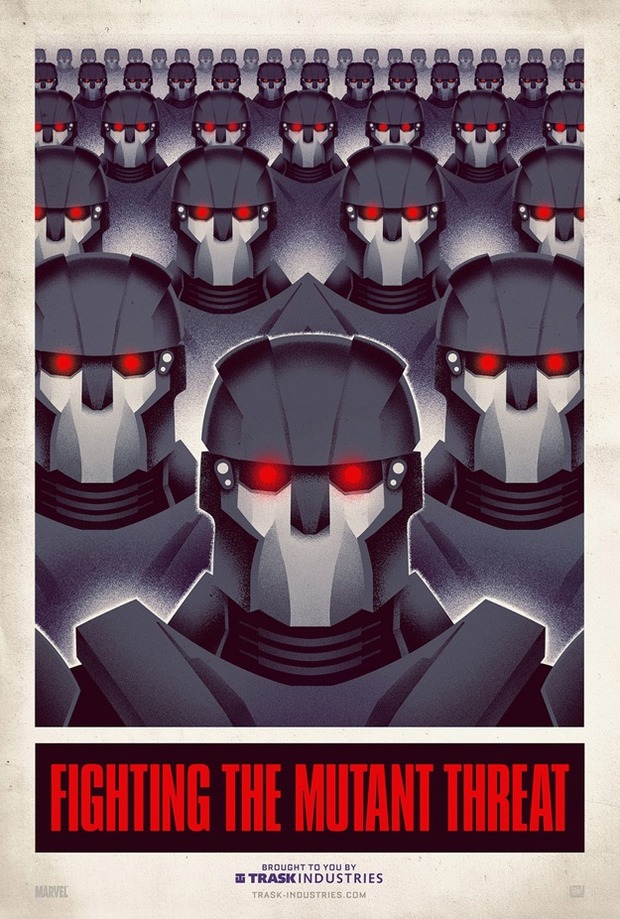 'X-MEN DAYS OF FUTURE PAST' POSTER DE PROPAGANDA 2/2