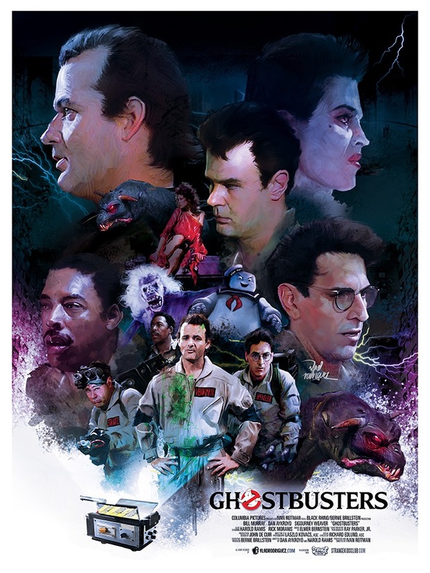 'GHOSTBUSTER' POSTER DE VLAD RODRÍGUEZ 