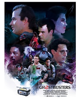'GHOSTBUSTER' POSTER DE VLAD RODRÍGUEZ 