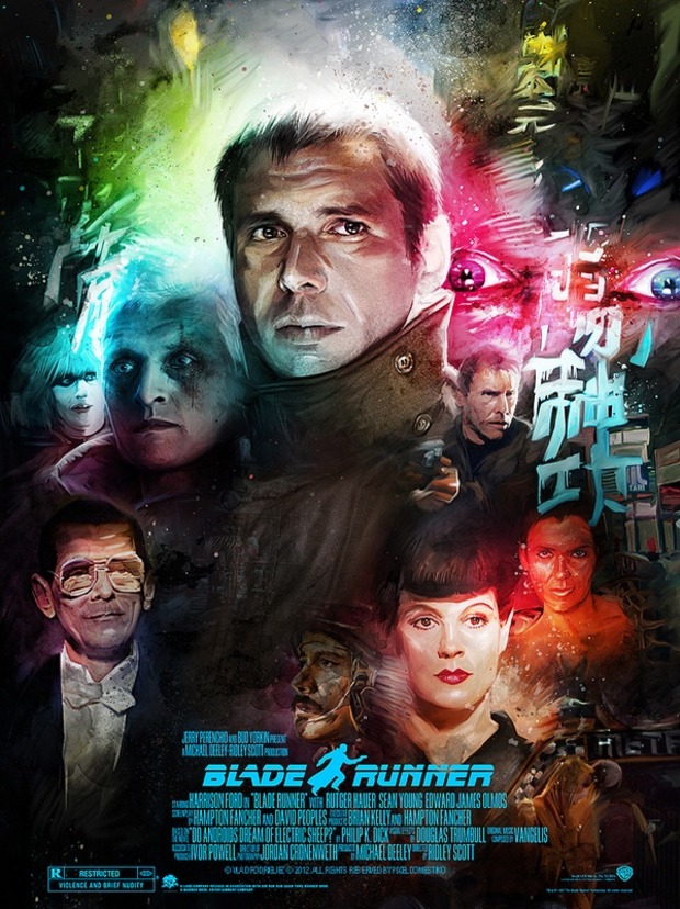 'BLADE RUNNER' POSTER DE VLAD RODRÍGUEZ 