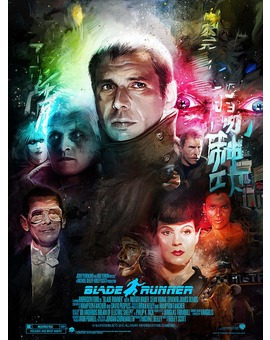 'BLADE RUNNER' POSTER DE VLAD RODRÍGUEZ 