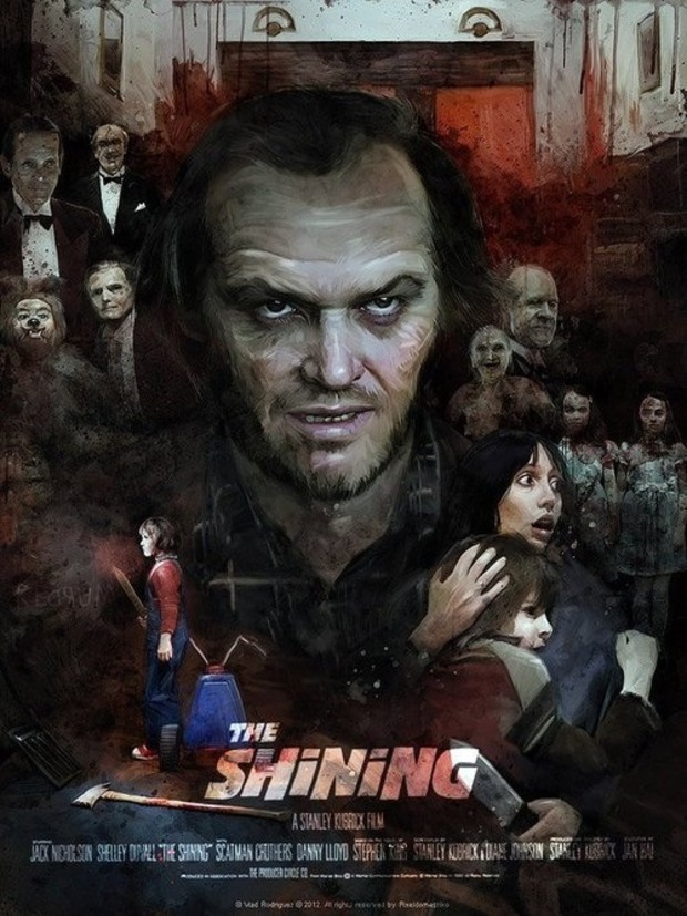 'THE SHINING' POSTER DE VLAD RODRÍGUEZ 