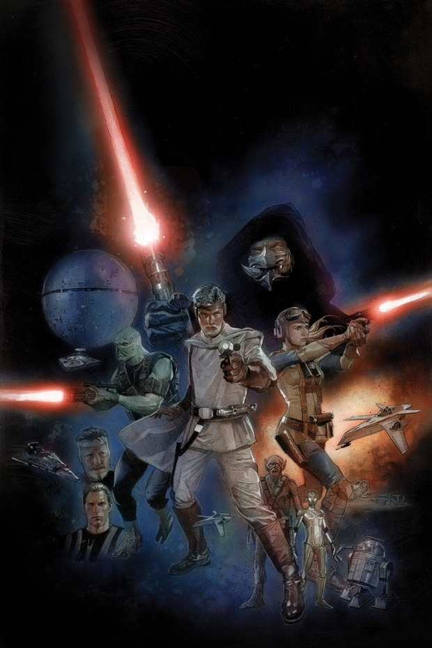 PORTADA DE 'THE STAR WARS'. LA ADAPTACIÓN AL COMIC DE LA IDEA ORIGINAL DE GEORGE LUCAS (DARK HORSE EDITORIAL)