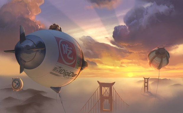 'BIG HERO 6' DE MARVEL ADAPTADO POR DISNEY. CONCEPT ART