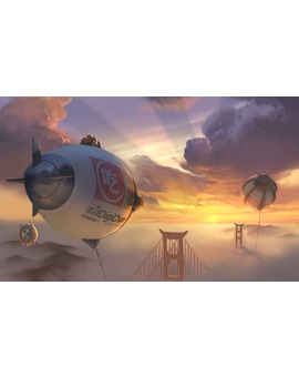 'BIG HERO 6' DE MARVEL ADAPTADO POR DISNEY. CONCEPT ART