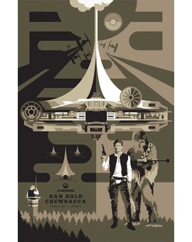'STAR WARS' POSTERS DE BEN SMITH 2/4