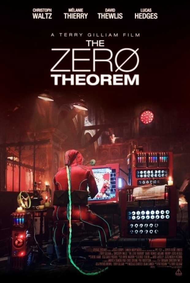 'THE ZERO THEOREM' DE TERRY GILLIAM. POSTER