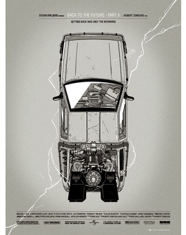 'REGRESO AL FUTURO II' POSTER DE MARCO D'ALFONSO
