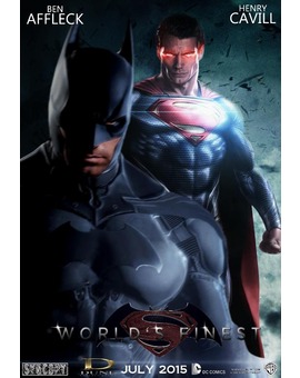 'BATMAN VS SUPERMAN' POSTER DE BLACKJACK10